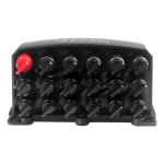 18 Ports Pre-Connected Fiber Optic Distribution Box With Waterproof Adapter