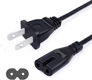 Wholesale 2m 6ft 2 Pin USA Figure 8 Power Supply Extension Cable Us Plug To Iec C7 Power Supply Cable Cord from china suppliers