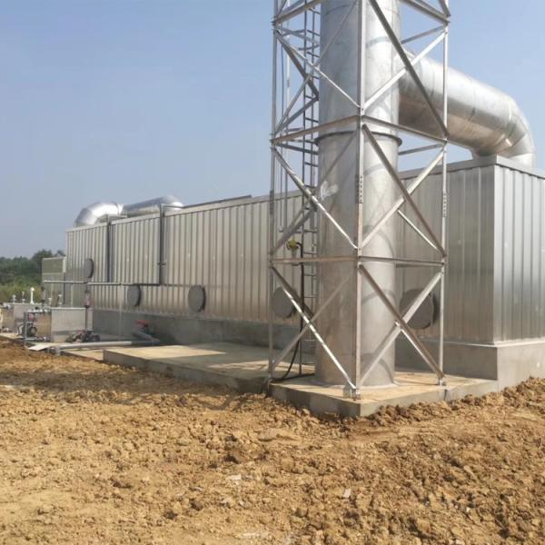 Carbon Steel FRP Biological Deodorization Box Grp Waste Gas Deodorization Filter