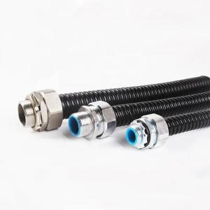 Wholesale High Temperature Resistant Flexible Metal Conduit Standard Design -65C 350C With Plastic Coated Metal Hose from china suppliers