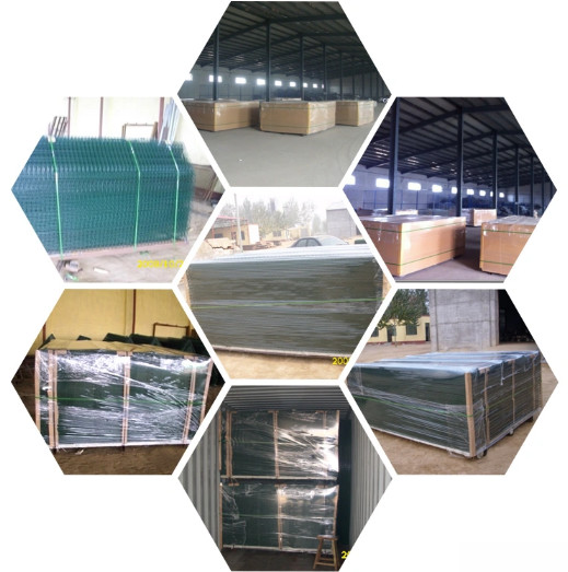 High Security Durable Clear View 358 Welded Wire Mesh Fence Anti Climb For Airport Project