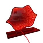 Christmas Big Lip LED Light Acrylic Magic Mirror Abyssal Infinite Mirror and