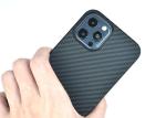 Ring Design Phone Case iPhone 12 Pro Max Aramid Carbon Fiber Kevlar Phone Case