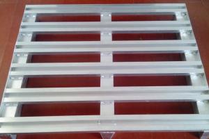 Wholesale Aluminum alloy pallet, single-faced aluminum pallet for storage and transfer from china suppliers