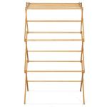 Space-saving 120*50*150cm Bamboo Accordion Clothes Dryer Drying Rack for