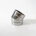 Stainless Steel Customized Double Wall Chimney Pipe 45 Degree Elbow
