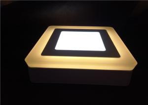 Wholesale 9W 3 Mode Square Yellow+white double color Led Panel Light AC85-265V Surface from china suppliers