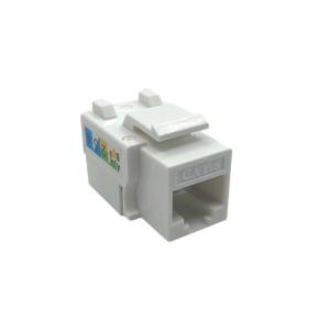 Wholesale ABS Network Cable Accessories 8P8C Modular 90 Degree Cat6 Keystone Jack from china suppliers