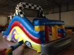 Small Size Inflatable Dry Slide 5-7 Children Capacity / Kids Bouncy Castle With