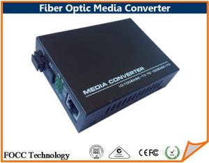 Wholesale Singlemode Duplex Fiber Optic Media Converter SC Terminated With IEEE802.3 10Base-T from china suppliers