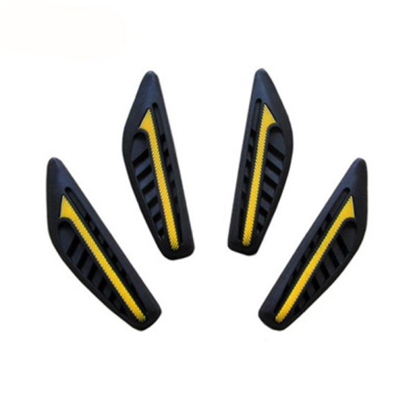 Novel Style Car Door Edge Guard Soft PVC Car Door Protector Universal Auto Mirror Silicone Bumper 4 Color