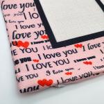 Custom Sublimation Lovers Linen Pillow Case For Sublimation Heat Transfer Photo