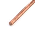 C11000 Copper Round Bar CU-EPT Copper Bars Diameter 5 - 300mm Custom Any Length