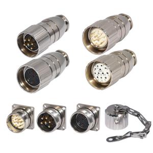 Wholesale Male And Female M23 Connector With 12 Pin Number And CE/ISO9001/RoHS Certification from china suppliers