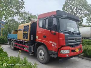 Wholesale Used Mini Concrete Line Pump Truck Cement Transfer Pump with 2 Boom Sections from china suppliers