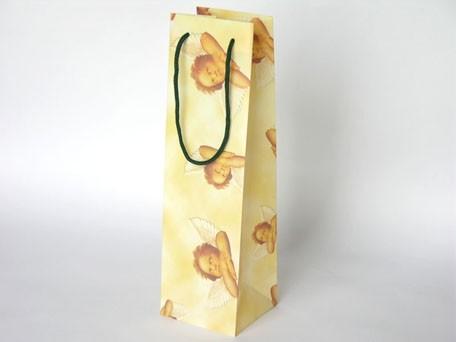 Wholesale Cheap Fancy Carry Packaging Custom Printed Luxury Red Wine Bottle Gift