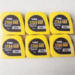 Universal 10 Feet x1/4" Tire Stagger Tape Measure for Sprintcar Speedway Racing