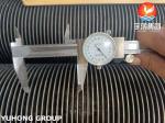HFW Solid Plain Finned Tube , ASTM A335 P22 Alloy Steel Seamless Pipe For Boiler