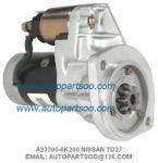 Komatsu 4D95 Starter Motor 0-23000-0262 600-813-1721