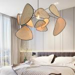 Rural Hand Made Rattan Pendant lights Southeast Asia Suspension Screen Cannage