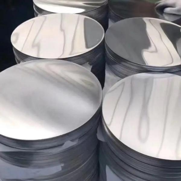 Alloy 1050 H14 Mill Finish Aluminum Disc Hot Rolled 3mm 5mm Thickness For