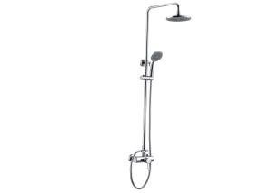 Wholesale Wall Mounted Bathroom Shower Panels Chrome With Shower Head / Faucet from china suppliers