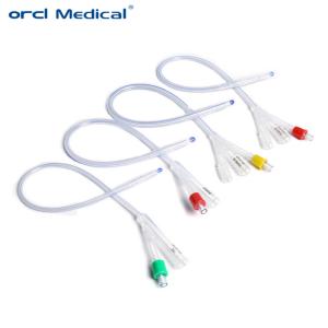 Wholesale High Quality Medical Catheter Two Way Three Way Silicone Foley Catheter from china suppliers