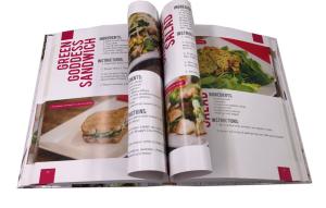 Wholesale Spiral Bound Custom Cookbook Printing , Hardcover Art Book Printing from china suppliers