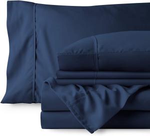 Wholesale Upgrade Your Bedroom Decor with Bamboo 2200 Series 80gsm Brushed Microfiber Sheet Set from china suppliers