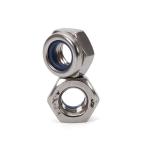 Metric Measurement System DIN985 Stainless Steel A2 A4 M6 Zinc Plated Hex Nylon