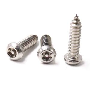 Wholesale ST6.3 25mm Pan Head Torx Self Tapping Thread Anti Theft Tapping Screw from china suppliers