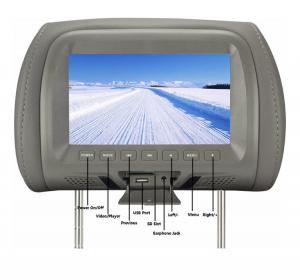 China OEM 12V Headrest LCD Screen 800x480 RGB Display for Car Back Seat on sale