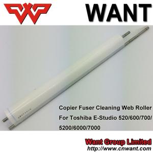 Wholesale Toshiba E520 E600 E700 E6000 E7000 Fuser cleaning web roller 6LA023055000 6LA27923000 cleaning web roller from china suppliers