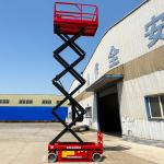 Lowest Height 1700mm Mobile Self-Propelled Scissors Lift Platform for Glass