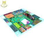 Hansel kids plastic tunnel jumping castle kid playground equipment playground