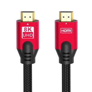 Wholesale Dynamic HDR TDR 6ft Hdmi Cord , 8K 60Hz 2160p Hdmi Cable OCC from china suppliers