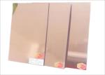 High Reflective Non Adhesive Gold Silver Mirror Acrylic Sheet Scratch Resistance
