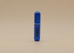 Royal Blue Refillable Plastic Spray Bottles 5ml For Liquid Cosmetic Packing