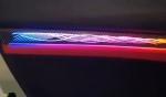 Ambient lights Rainbow symphony dynamic carbon fiber Ribbon style +saddle fiber
