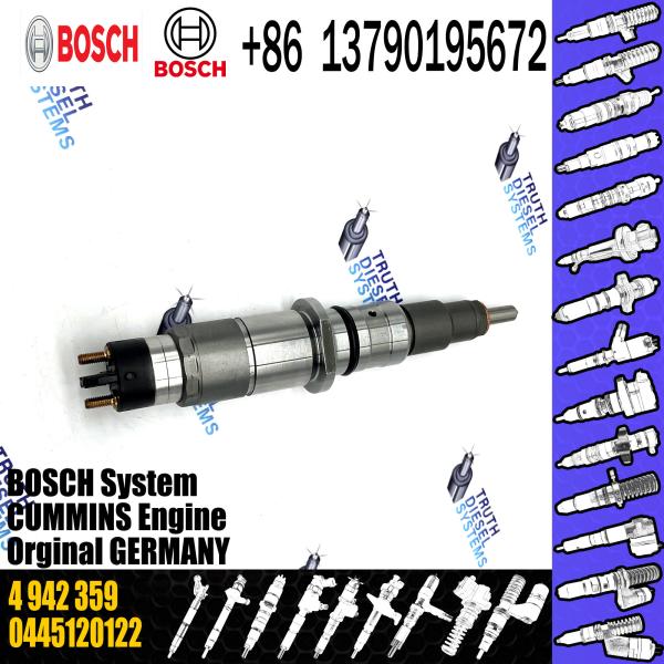 High Quality New Diesel Common Rail Fuel Injector 0445120122 4942359 For ISLE