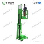 Ce Certificate 200kg Warehouse Vertical Order Picker Semi Electric Aerial