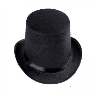 Wholesale Classic Hard Top Hat , 100% Pure Wool Steampunk Top Hat Plain Dyed Pattern from china suppliers
