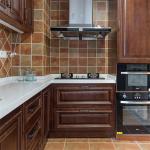 Customized Size Luxury Countertop Pantry Cabinet With Particle Board Door