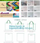 Chinese suppliers custom printed shopping portable hand non woven bag with print