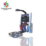Single Dancing Revolution Coin Operated Arcade Machines Amusement