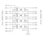 101240FTACOM401ZA Stacked 2x2 RJ45 1000Base-T Shield No LEDs