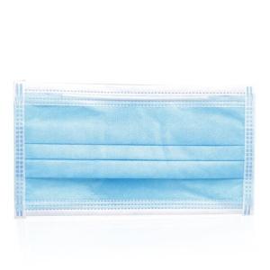 Wholesale Biodegradable Earloop Medical Mask , 3 Ply Non Woven Face Mask Ultrasonic Welding from china suppliers
