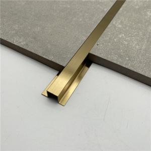 Wholesale Decorative stainless steel u channel shape angle tile trim from china suppliers
