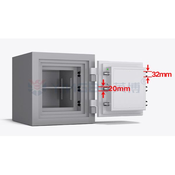 Small Modern Exterior Design Fireproof Safe Box For 120 Mins Fireproof Protection