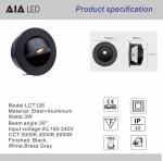 Modern adjustable 3W spot reading wall light headboard wall lights bed lamp